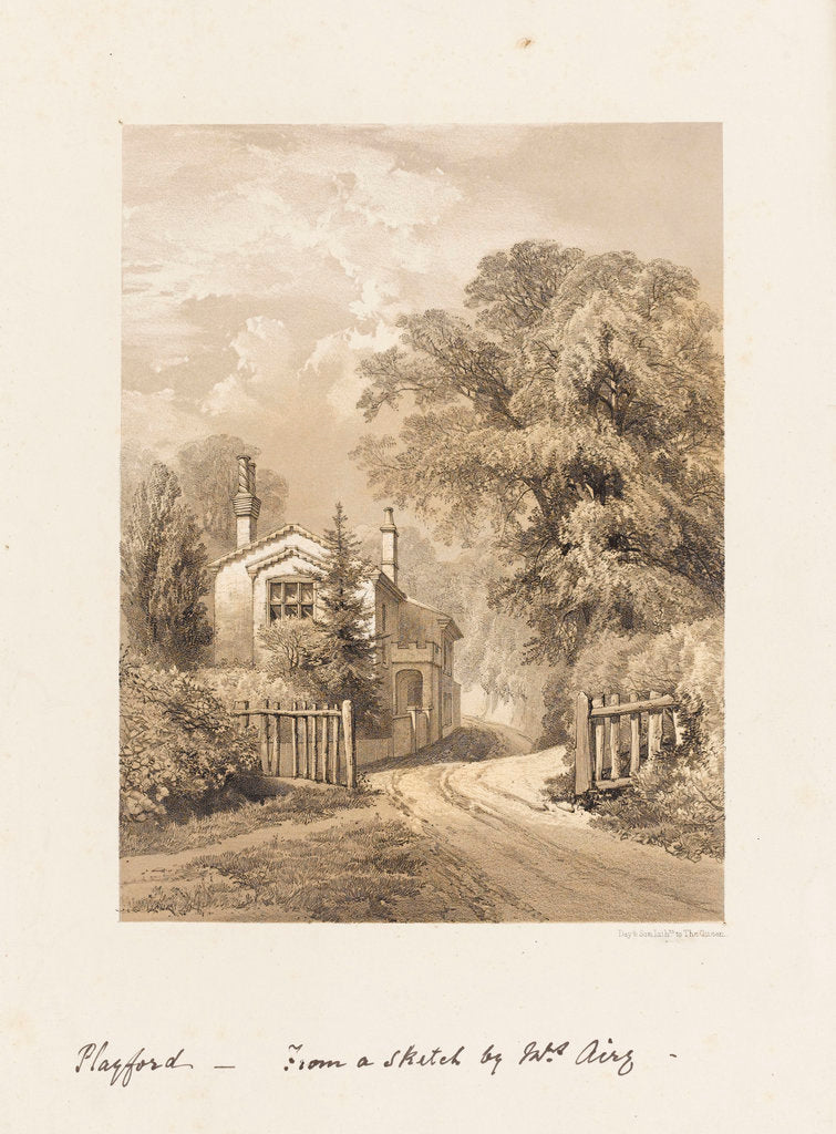 Detail of Playford - from a sketch by Mrs Airy by Richarda Airy