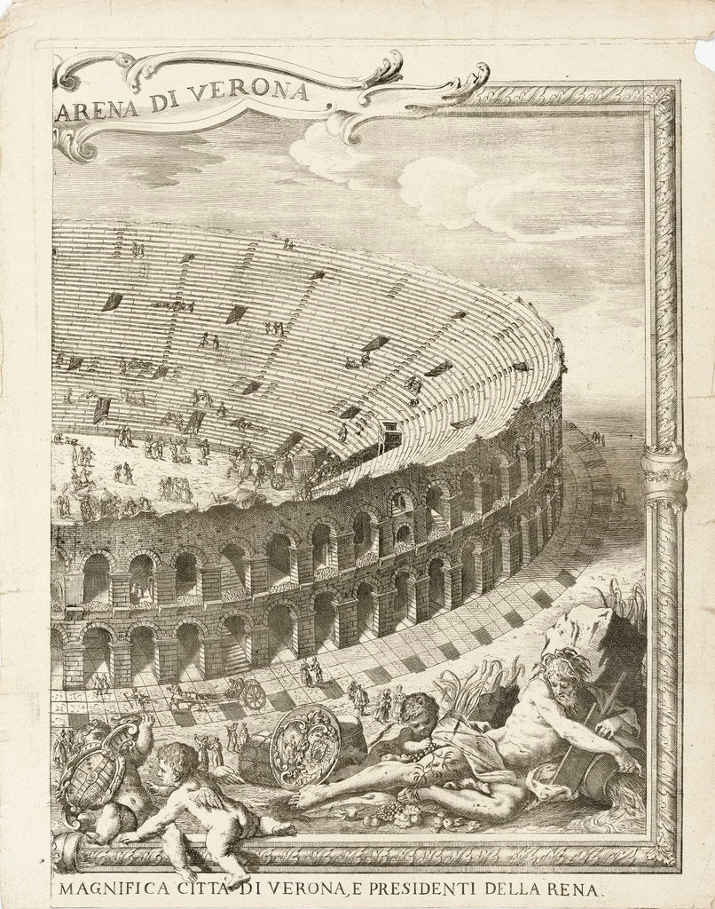 Detail of Arena Verona by unknown