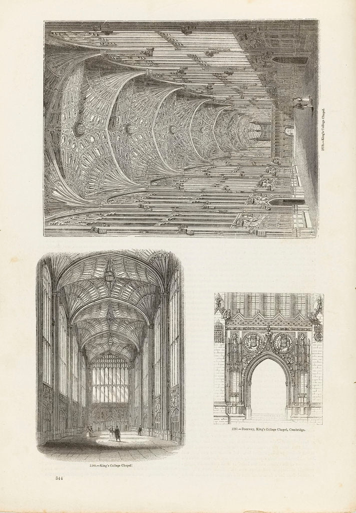 Detail of Page from Charles Knight's 'Old England: A Pictorial Museum' by unknown