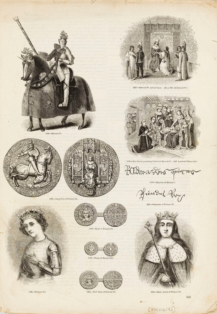 Detail of Page from Charles Knight's 'Old England: A Pictorial Museum' by unknown