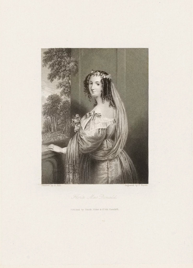 Detail of Flora MacDonald by R. Hill