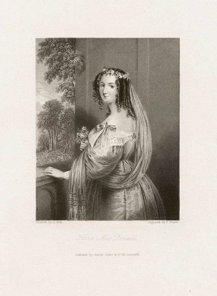 Detail of Flora MacDonald by R. Hill