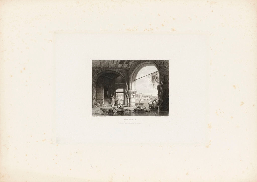 Detail of Torcello by Clarkson Stanfield
