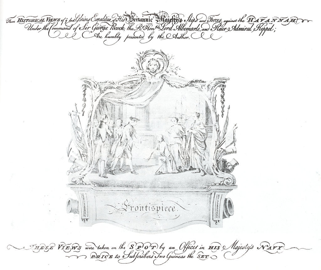 Detail of The reduction of Havanna, 1762 by Dominic Serres