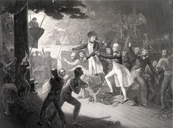 The Battle of the Nile, 1 August 1798 posters & prints by Daniel Orme
