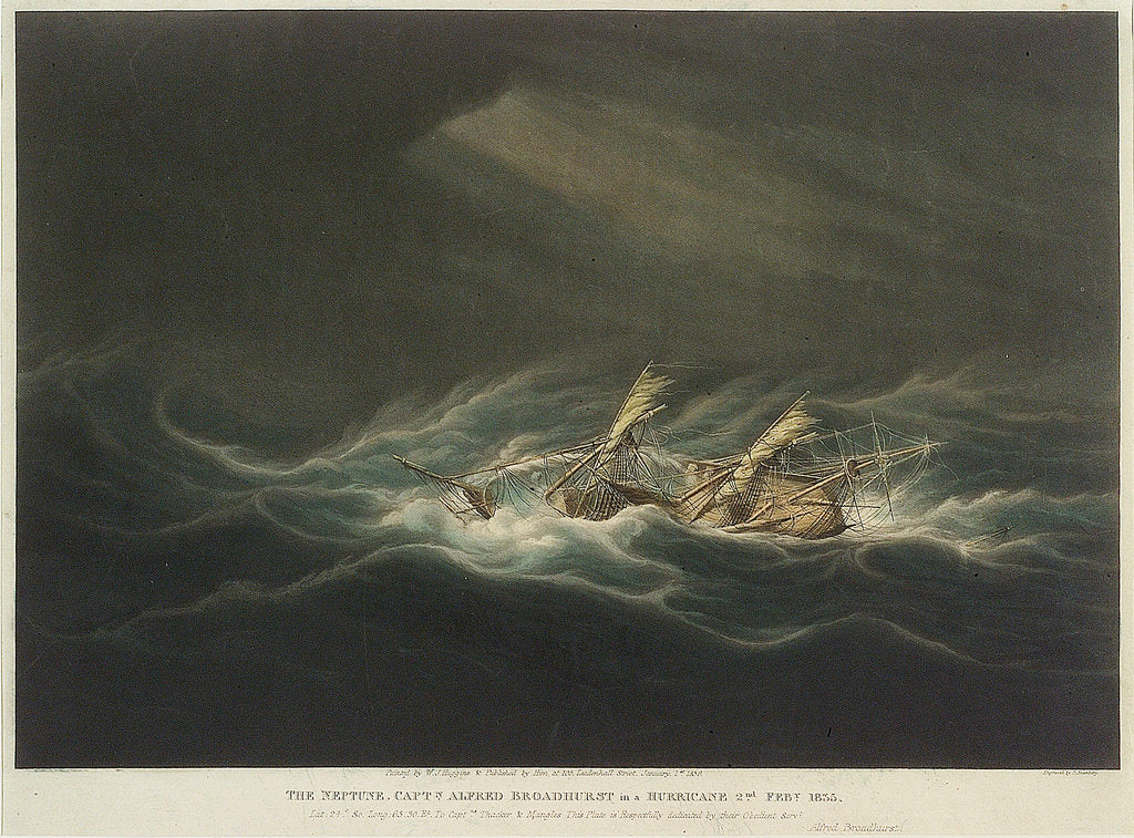 Detail of The 'Neptune' by William John Huggins