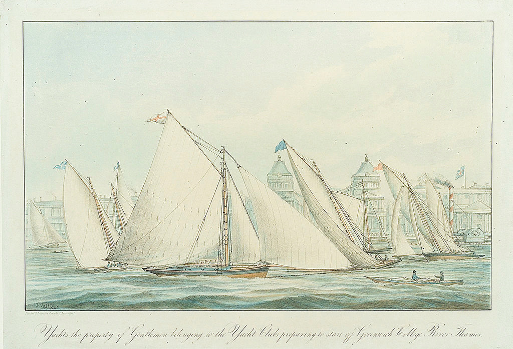 Detail of The loss of the merchant ship 'Weare' of Bristol, lost on the coast of Ireland, 1 January 1823 by G. Hall
