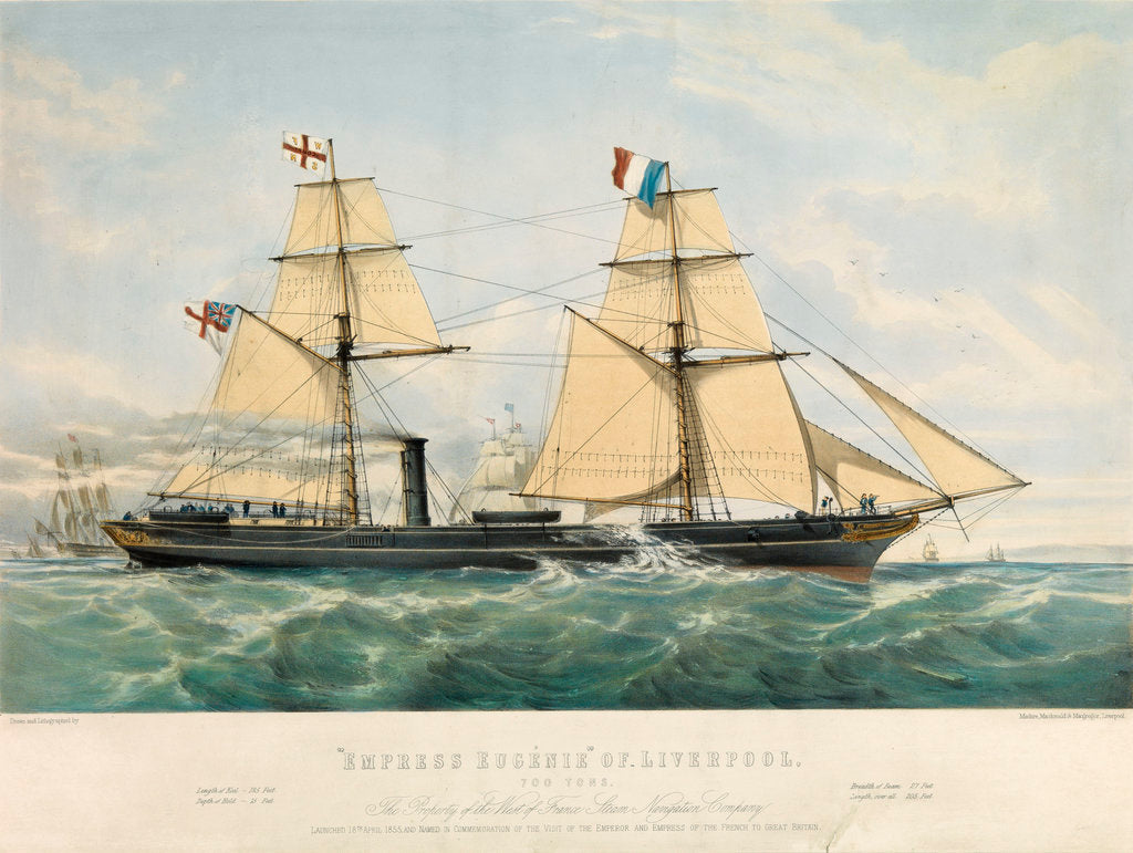 Detail of The 'Empress Eugenie' by Maclure