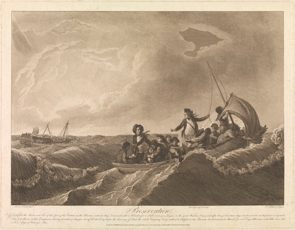 Preservation of Captain Inglefield, the Master, and ten of the crew of ...
