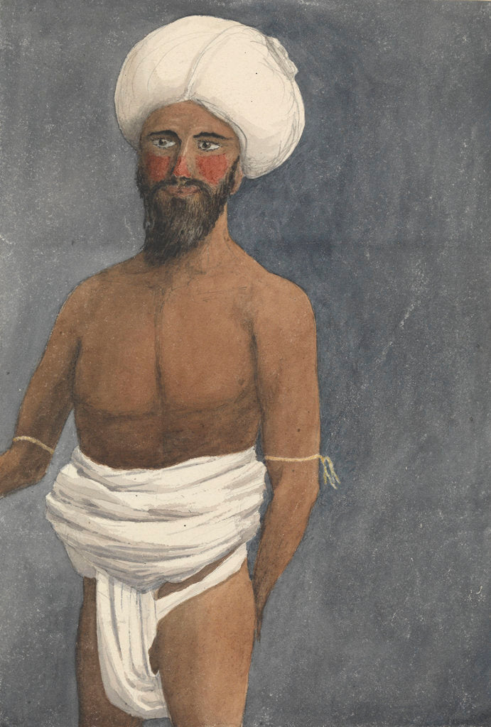 Detail of Seru Thakombau [Seru Epenisa Cakobau], 1815 - 83; King of Fiji, 1852-74 by Edward Gennys Fanshawe