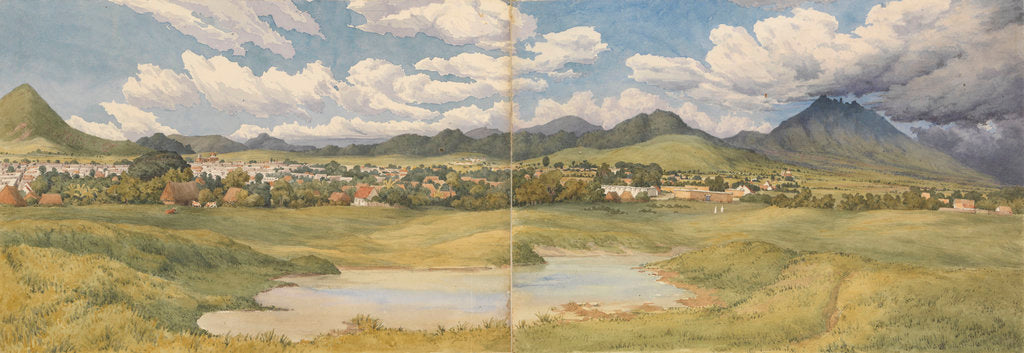 Detail of Tepic [Mexico], Augt 12th 1850 by Edward Gennys Fanshawe