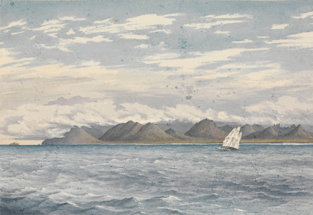 Detail of Woody Point, Vancouver's Island, July 8th 1851 [Canada] by Edward Gennys Fanshawe