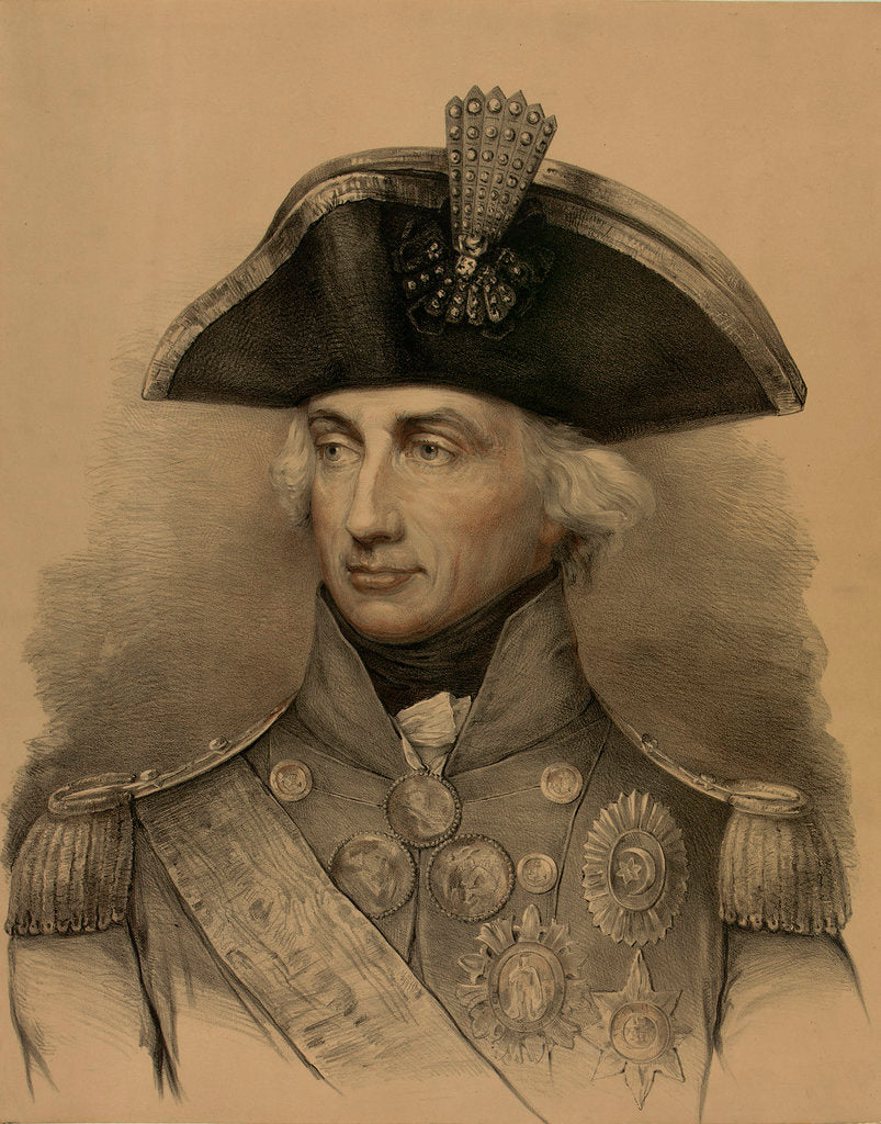 Detail of Vice-Admiral Horatio Nelson (1758-1805) by Lemuel Francis Abbott