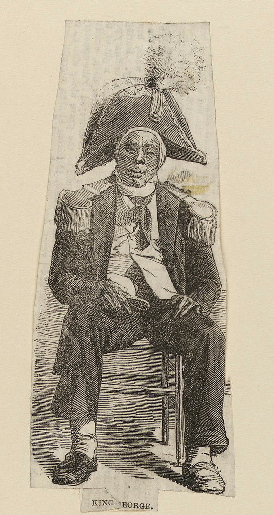 Detail of King George (Greenwich Pensioner) by unknown