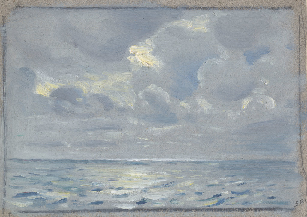 Detail of Seascape by John Everett