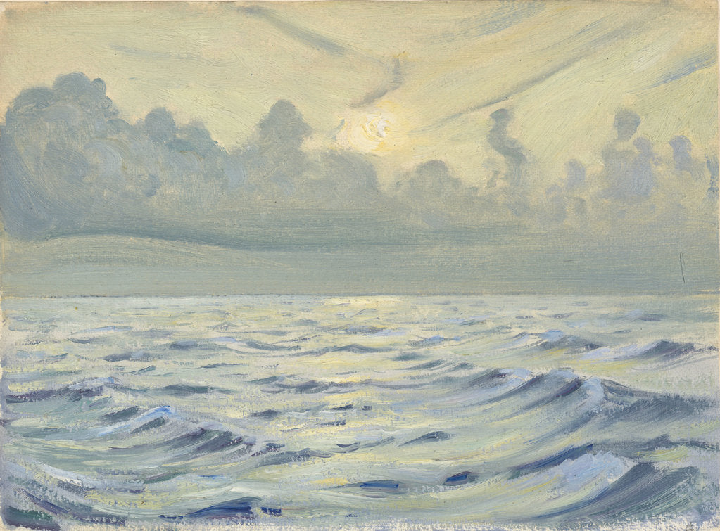 Detail of Seascape by John Everett