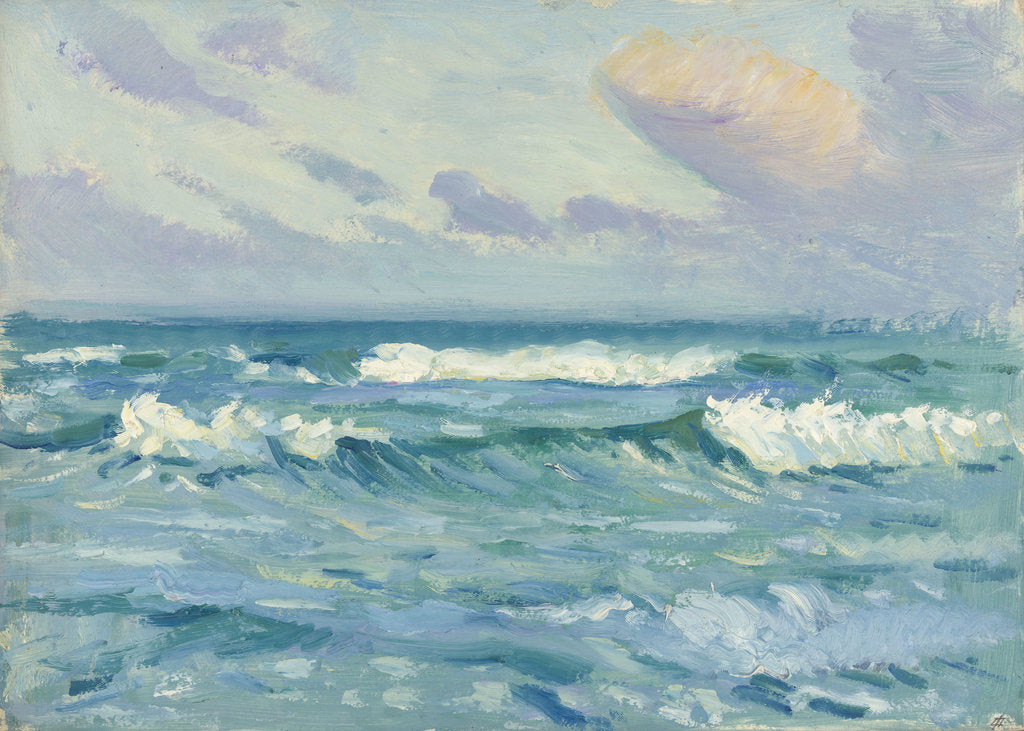 Detail of Seascape by John Everett