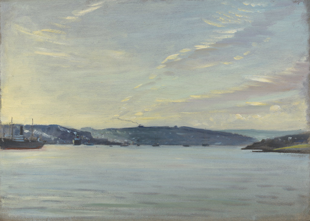 Detail of A ship viewed from the 'Suzanne', near Falmouth, Jamaica by John Everett