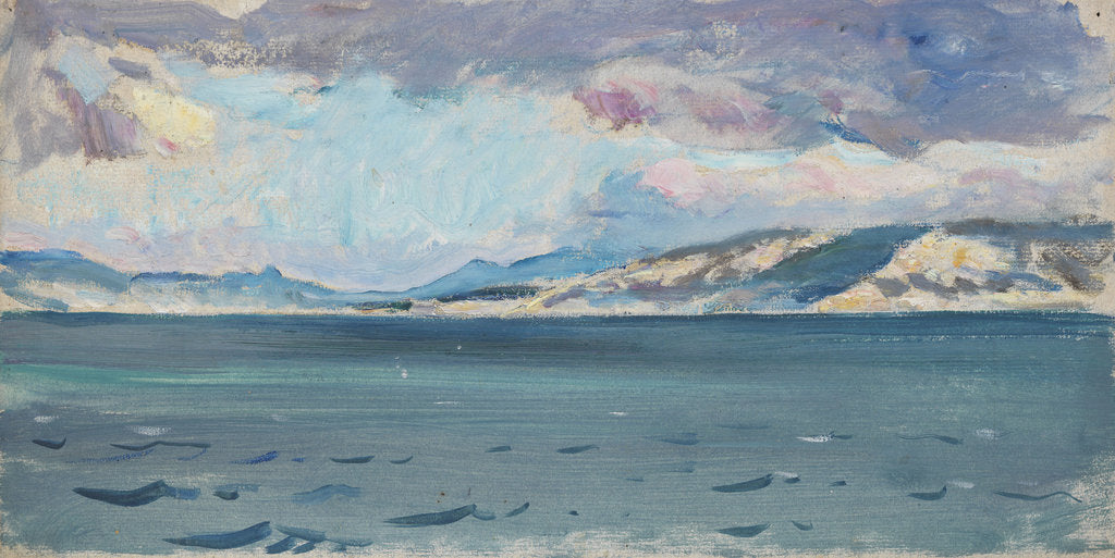 Detail of A coastal view by John Everett