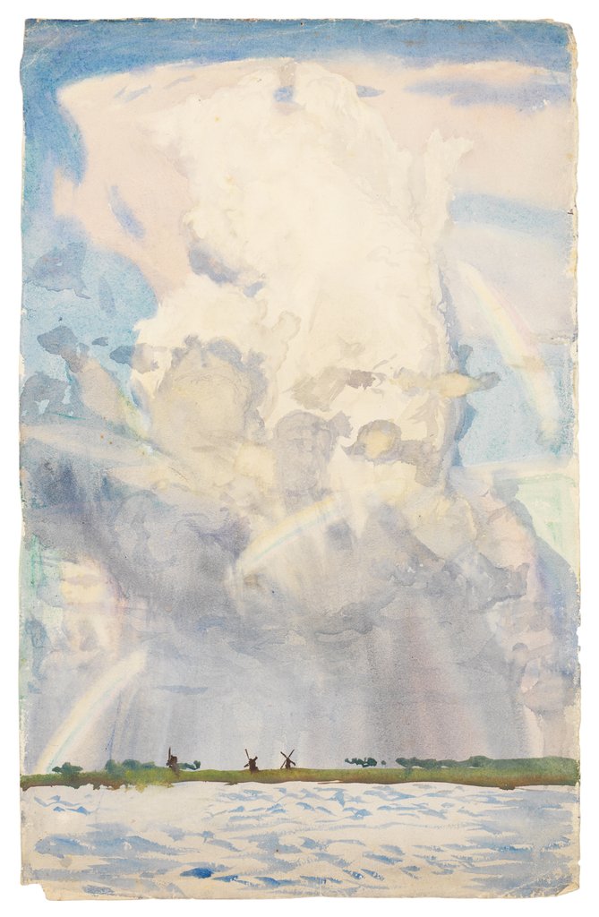 Detail of Study in Holland by William Lionel Wyllie
