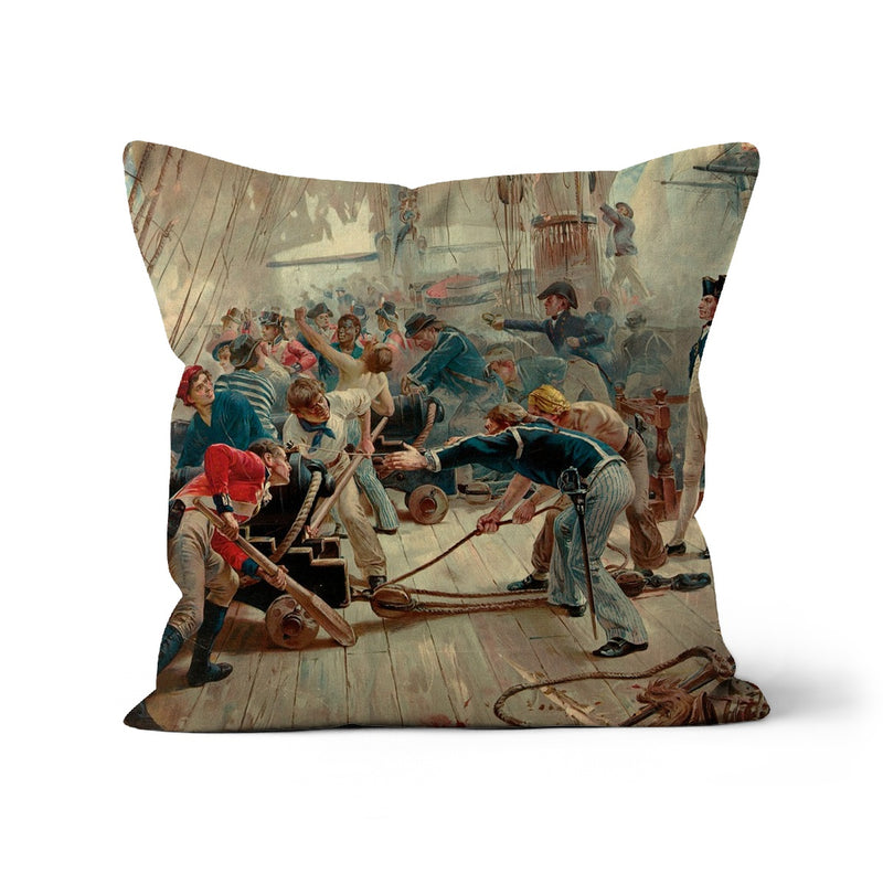 The Hero of Trafalgar Cushion