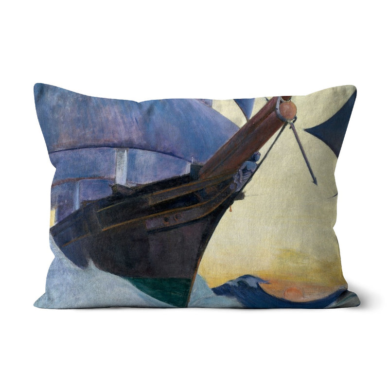 Bow view of Cutty Sark Cushion