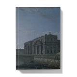 The Thames and Greenwich Hospital by moonlight Hardback Journal