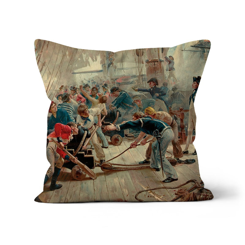 The Hero of Trafalgar Cushion