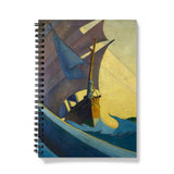 Cutty Sark at sunset Notebook