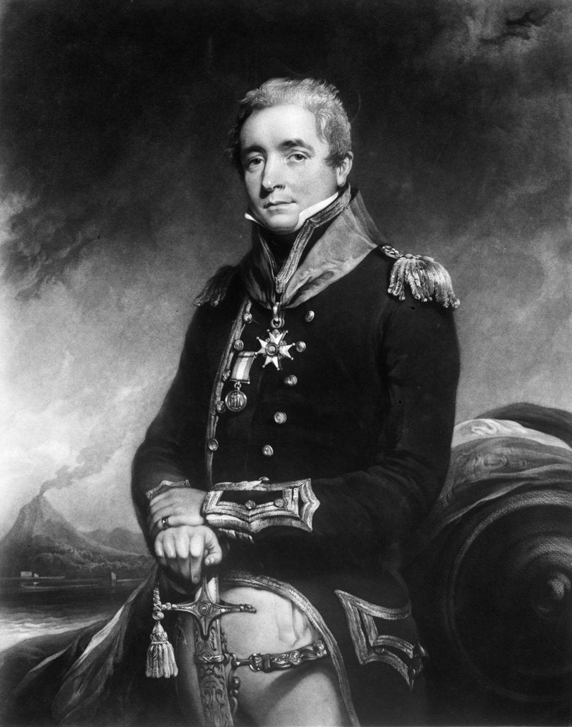 Detail of Captain Sir Christopher Cole, R.N. K.C.B. Colonel of Marines by William Owen