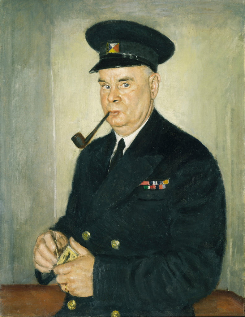 Detail of Walter Easton during World War II by Bernard Hailstone