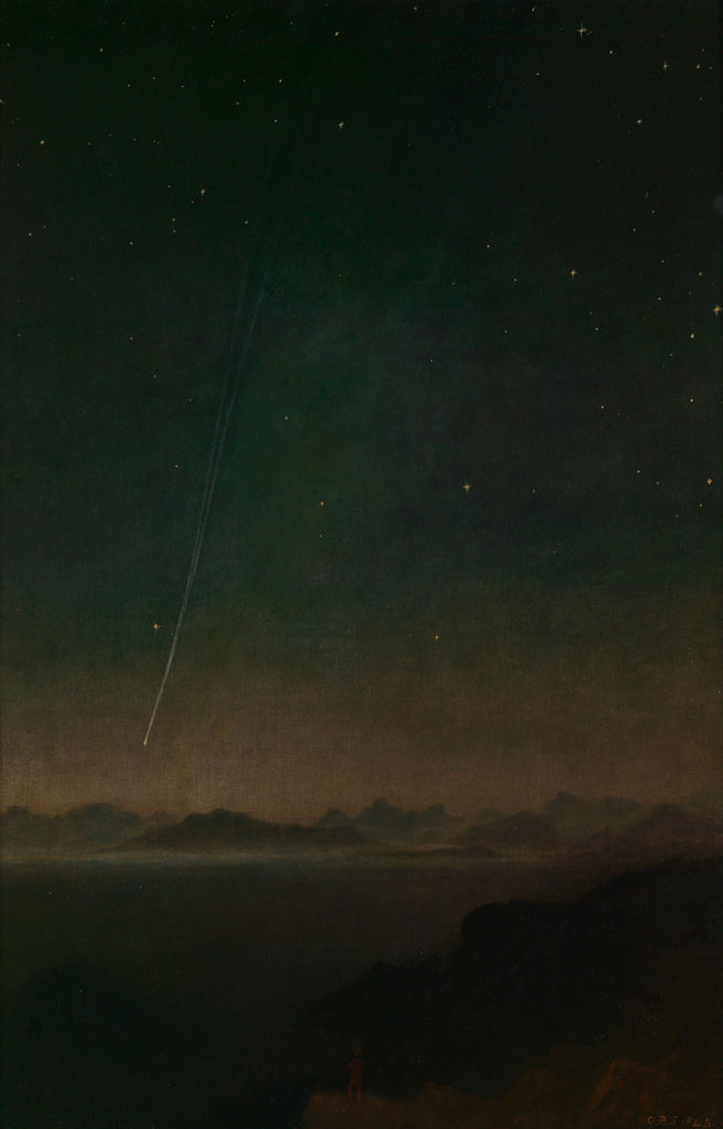 Detail of The Great Comet of 1843 by Charles Piazzi Smyth