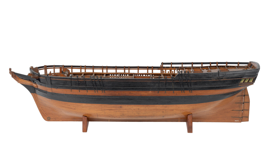 Detail of Full hull model for 'Ealing Grove' (1840) by Unknown