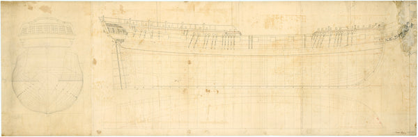 Plan for 'Minerva' (1780)