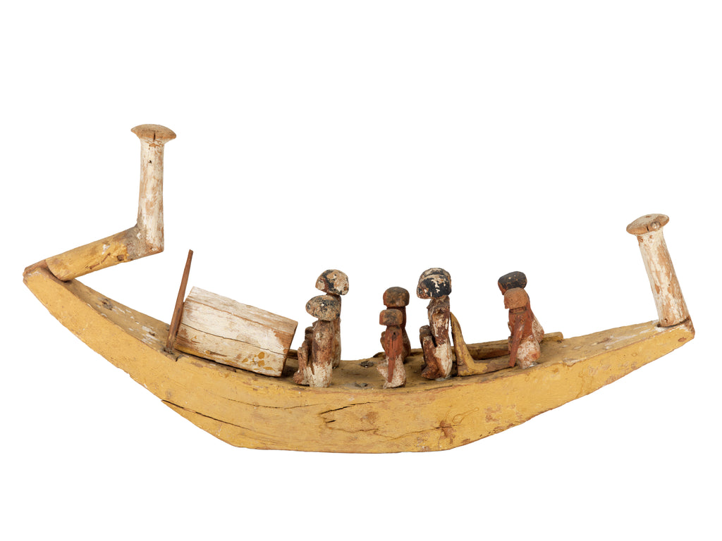 Detail of Royal/ceremonial vessel; Funerary boat; Sacred Boat of Osiris by Unknown