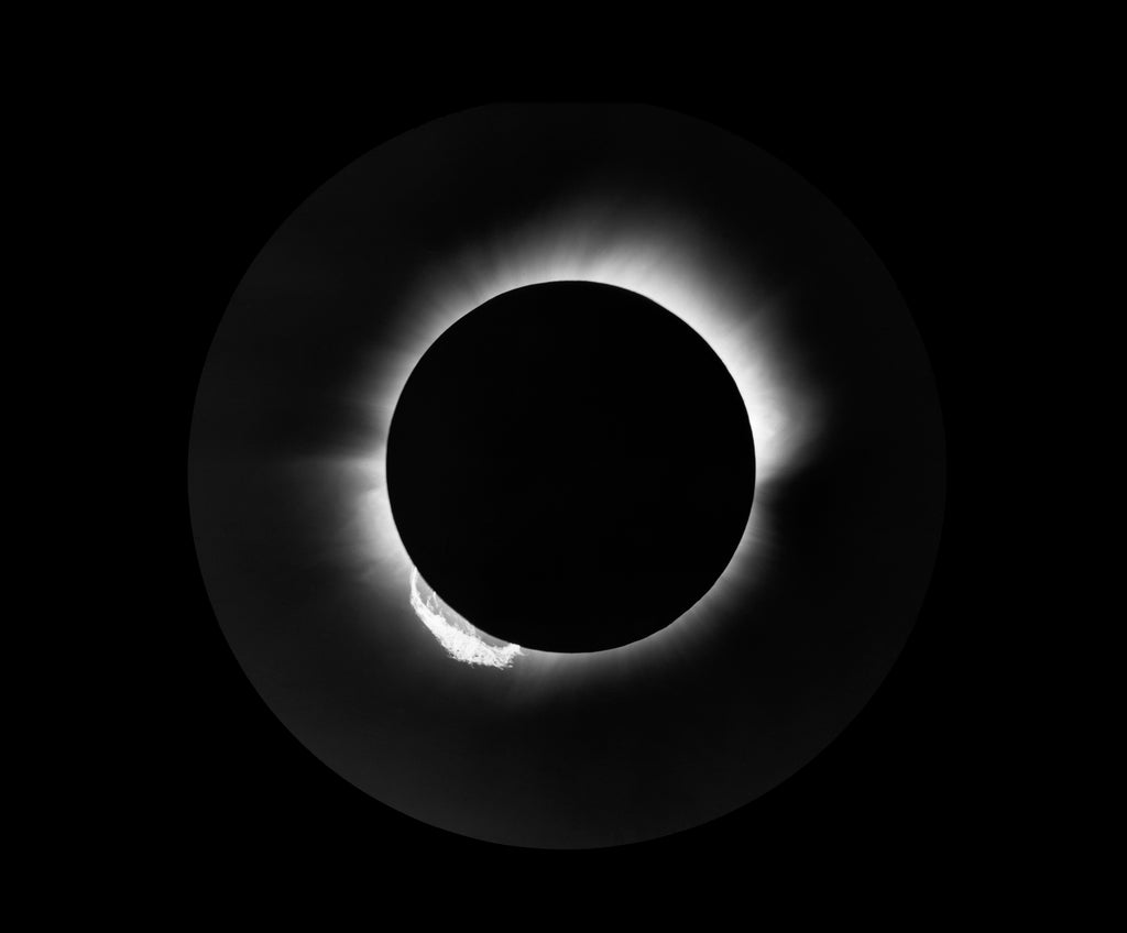 Detail of Solar eclipse, 1919 by Unknown