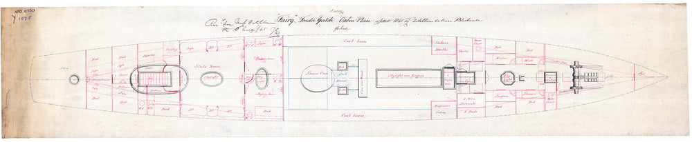 Plan for 'Fairy' (1845)