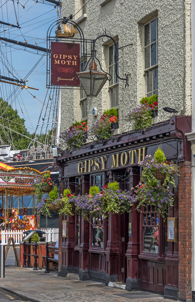 Detail of The Gipsy Moth Pub in Greenwich by National Maritime Museum