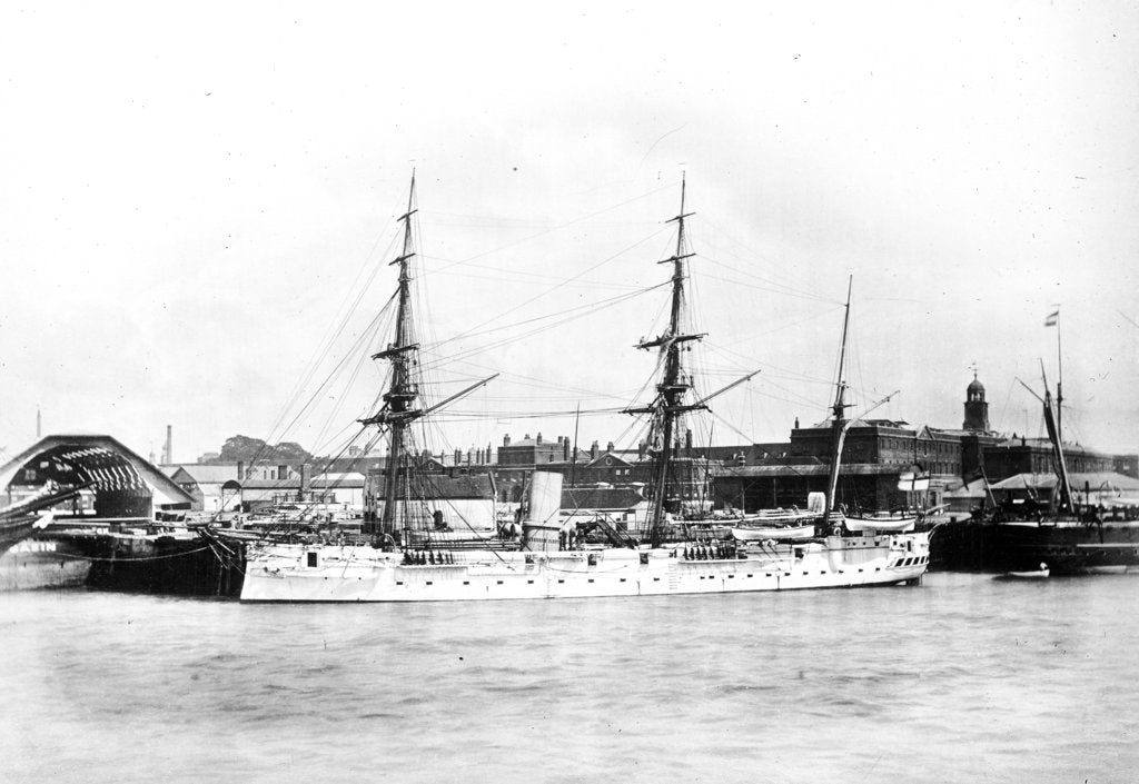 Detail of Photograph of HMS 'Dido' by unknown