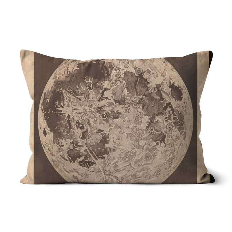 Telescopic appearance of the moon Cushion