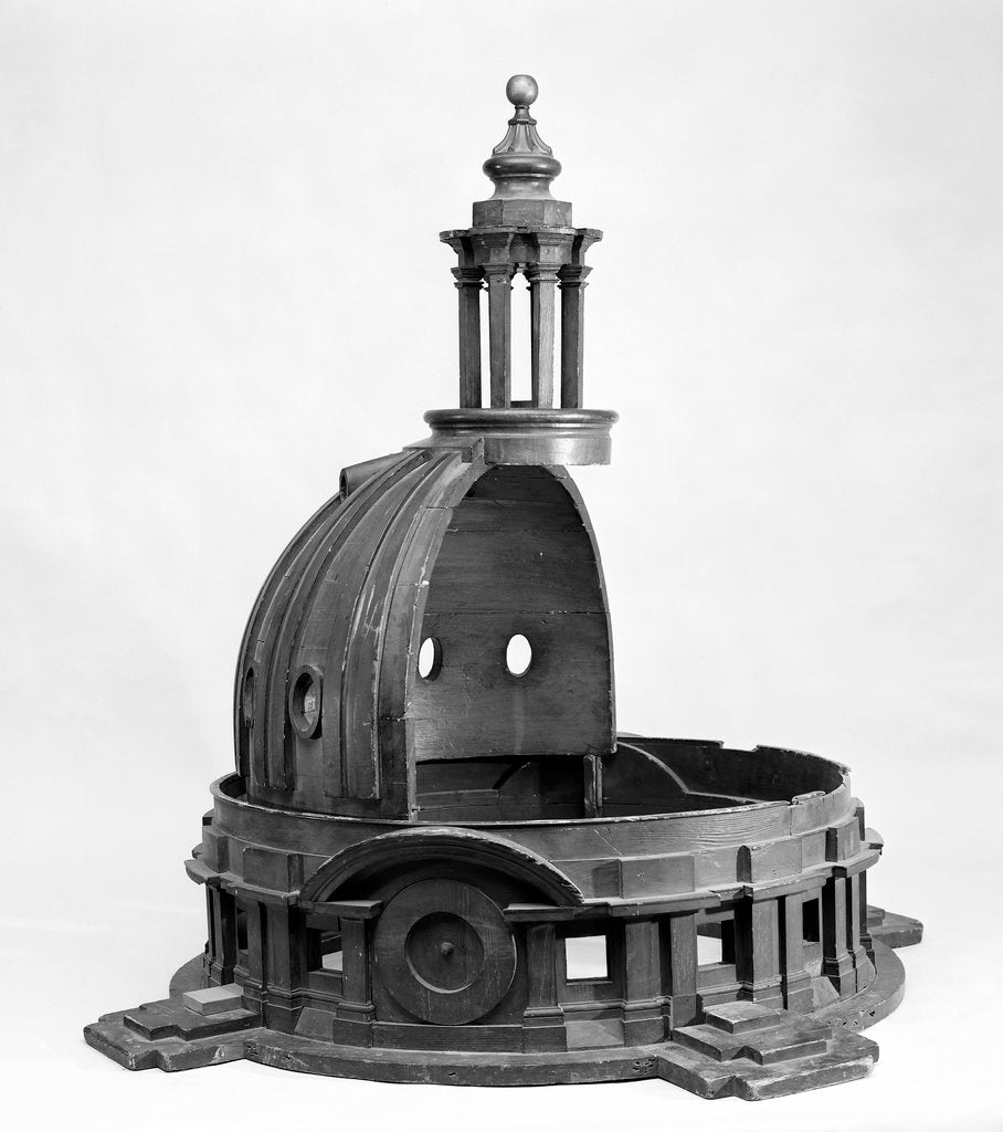Detail of Model for the domes of Greenwich Hospital by James Smallwell
