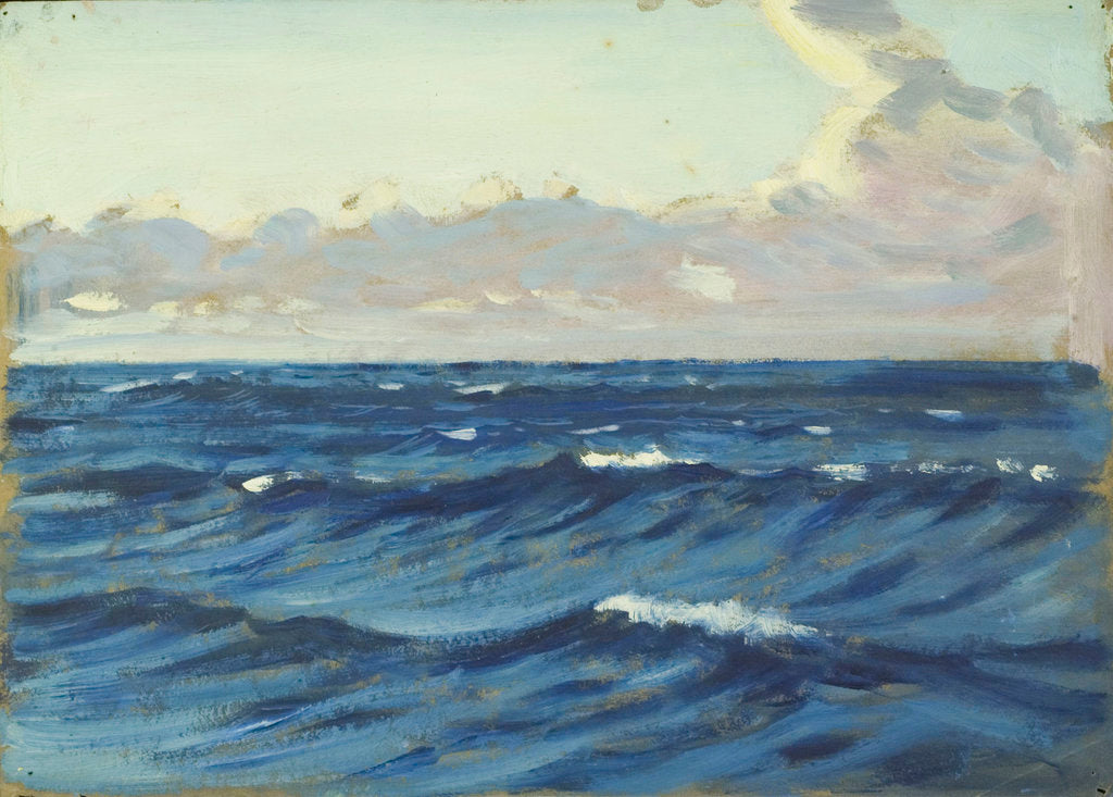 Detail of Seascape from the 'Suzanne' by John Everett