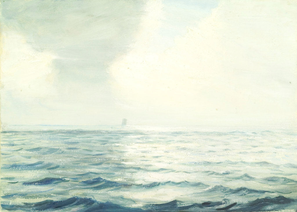 Detail of Bay of Biscay from the 'Ravenspoint' by John Everett