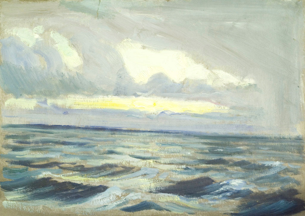 Detail of Seascape from the 'Umberleigh' by John Everett