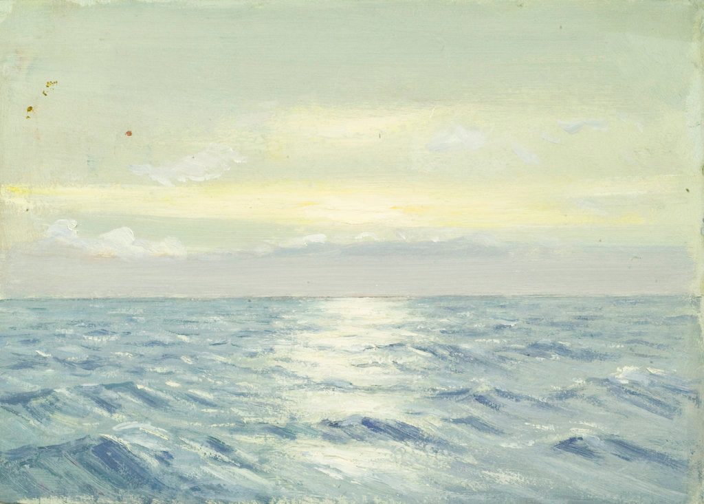 Detail of Seascape form the 'Umberleigh' by John Everett