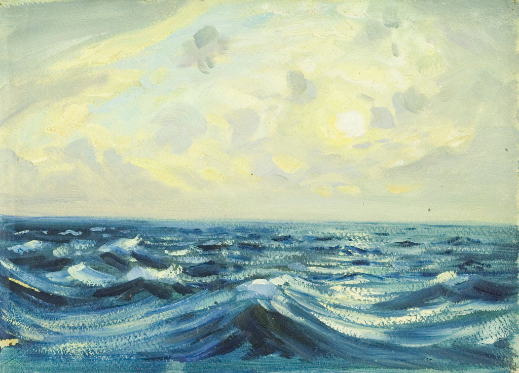 Detail of Seascape from the 'Allsund' by John Everett