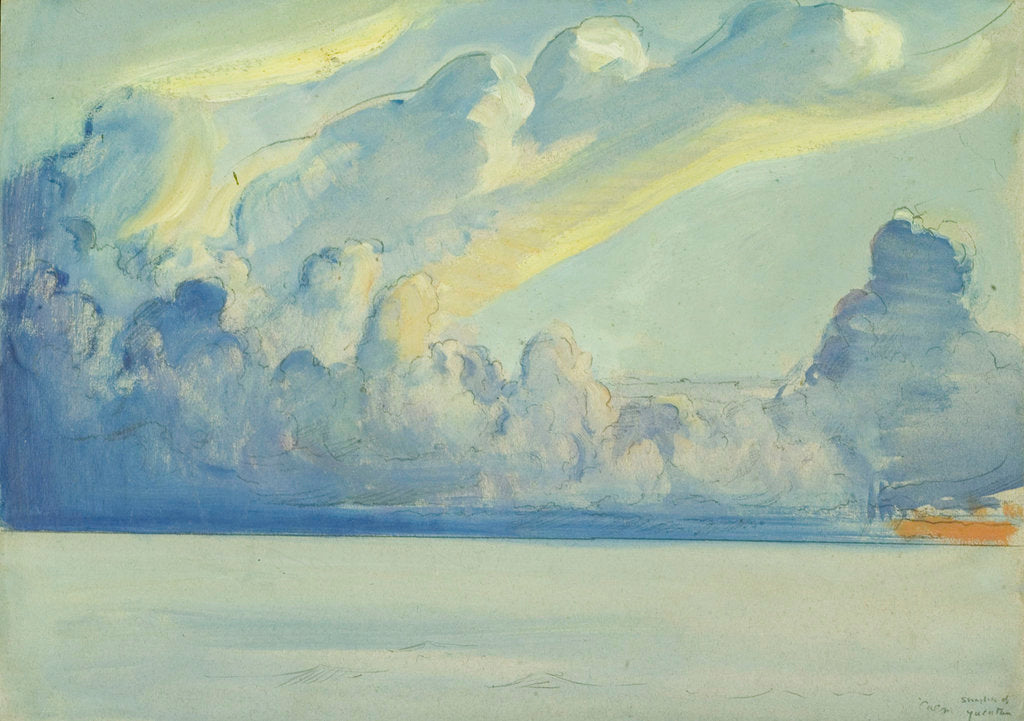 Detail of Yucatan Straits, Gulf of Mexico from the 'Birkdale' by John Everett