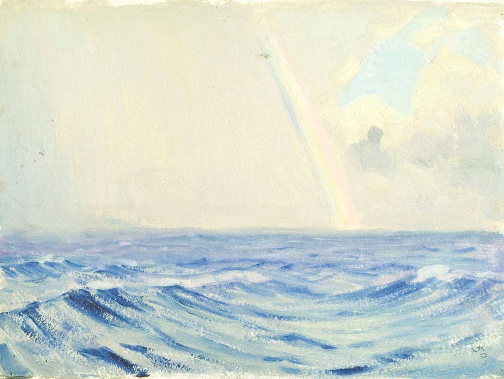 Detail of Rainbow from the 'Ravenspoint' by John Everett