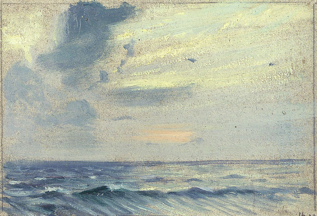Detail of Seascape by John Everett