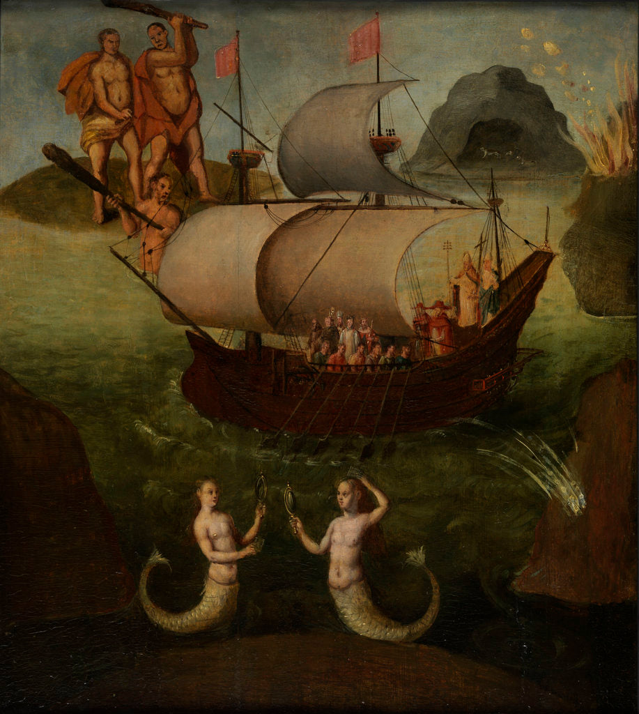 Detail of Allegory: the ship of state by Frans Franken the Elder